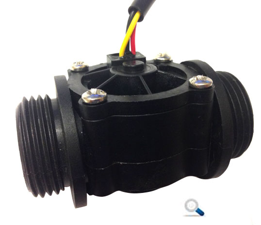 Flow Sensor 3/4” 1-60 LPM (Pulsed Output)